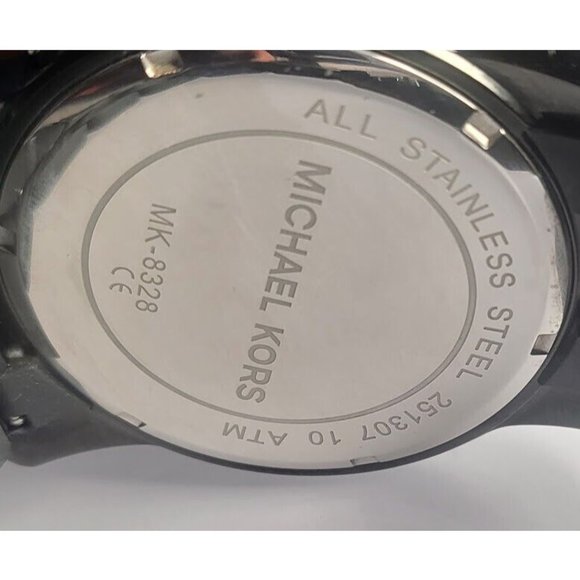 Michael Kors MK8328  Men's Designer CHRONOGRAPH Orange Face Watch $279.00 - Picture 5 of 5